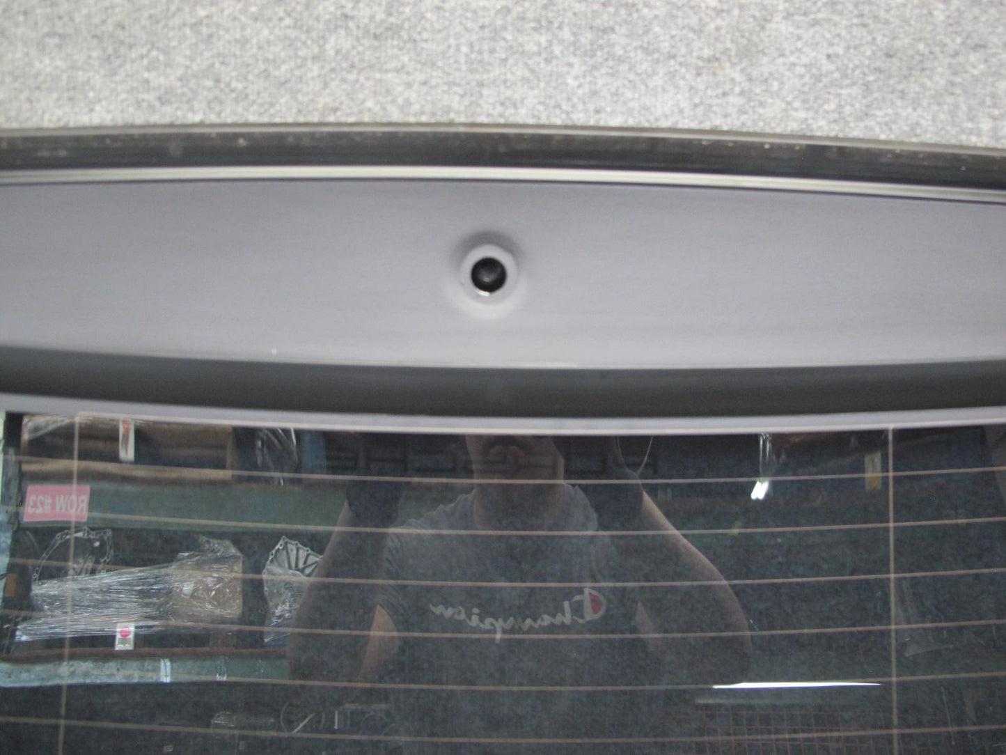 2003-2010 Porsche Cayenne 955 Rear Trunk Lid Liftgate Tailgate Glass Window