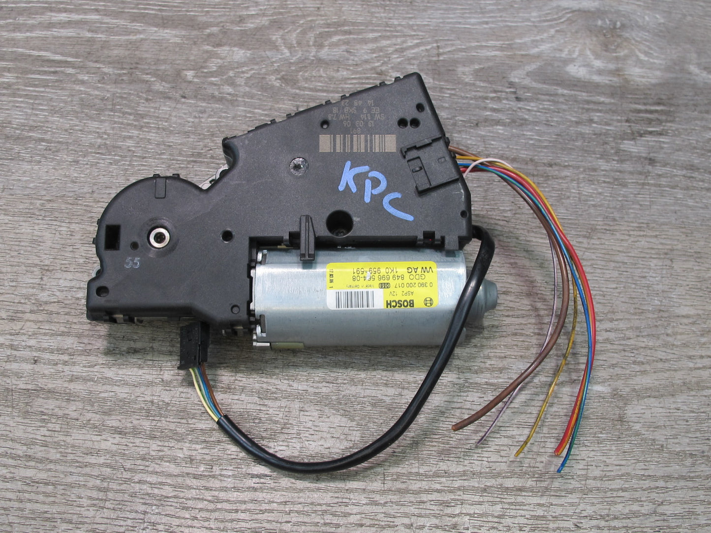 2003-2010 Porsche Cayenne 955 Sunroof Motor Drive Unit 1K0959591