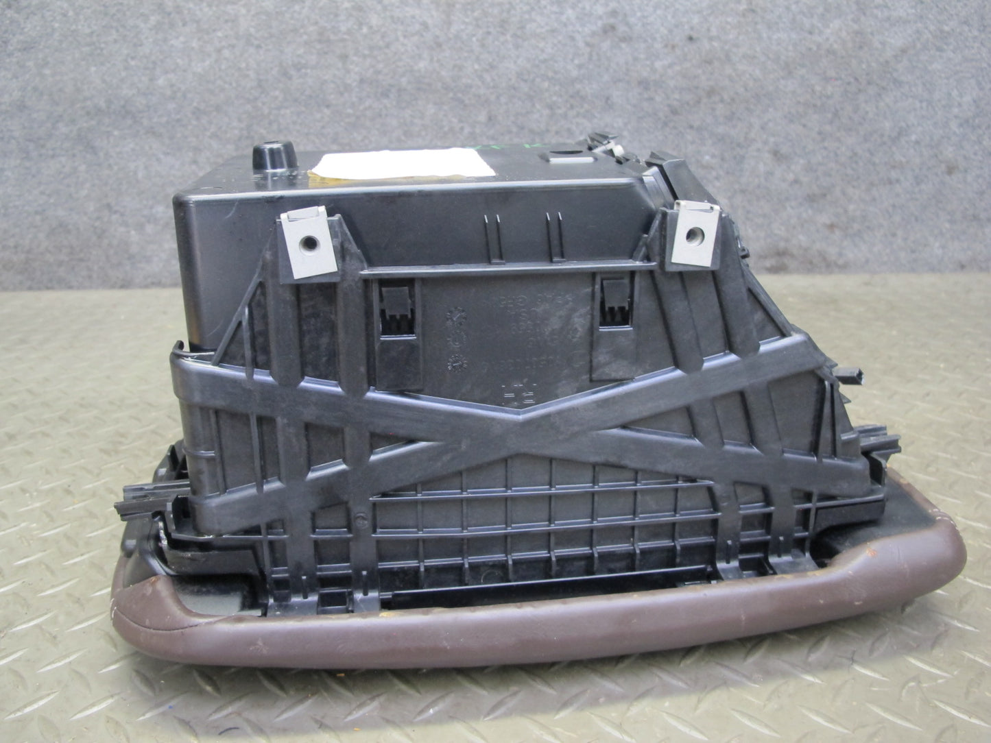 2014-2018 BMW F15 X5 Front Center Console Leather Armrest Compartment Storage