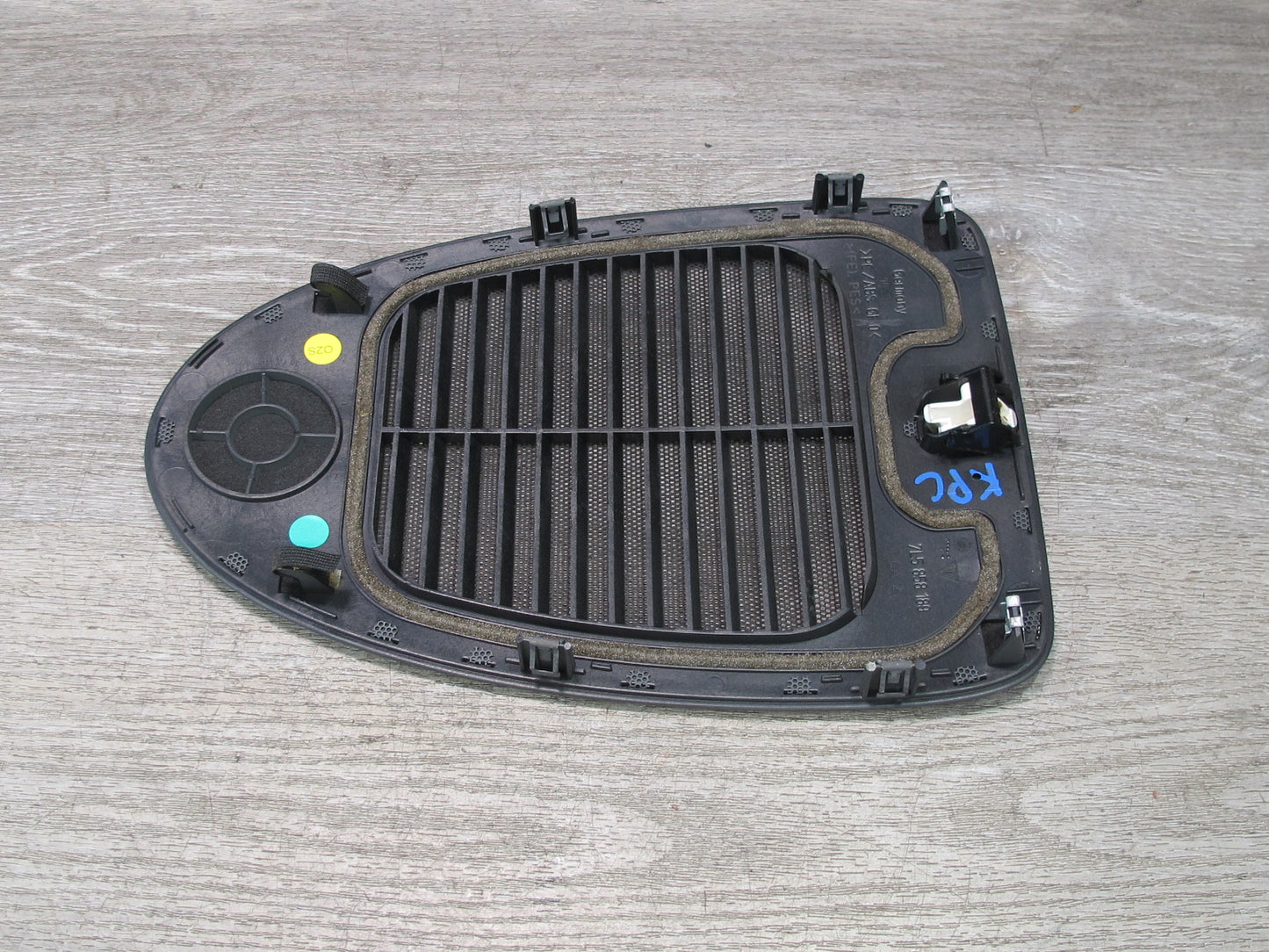 2003-2006 Porsche Cayenne 955 Dash Center Radio Speaker Trim Grille Cover