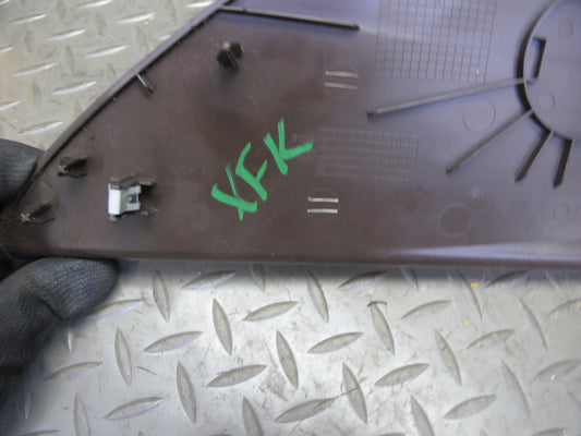 2014-2018 BMW F15 X5 Dash Front Left & Right END Cap Trim Panel Mokka Set of 2