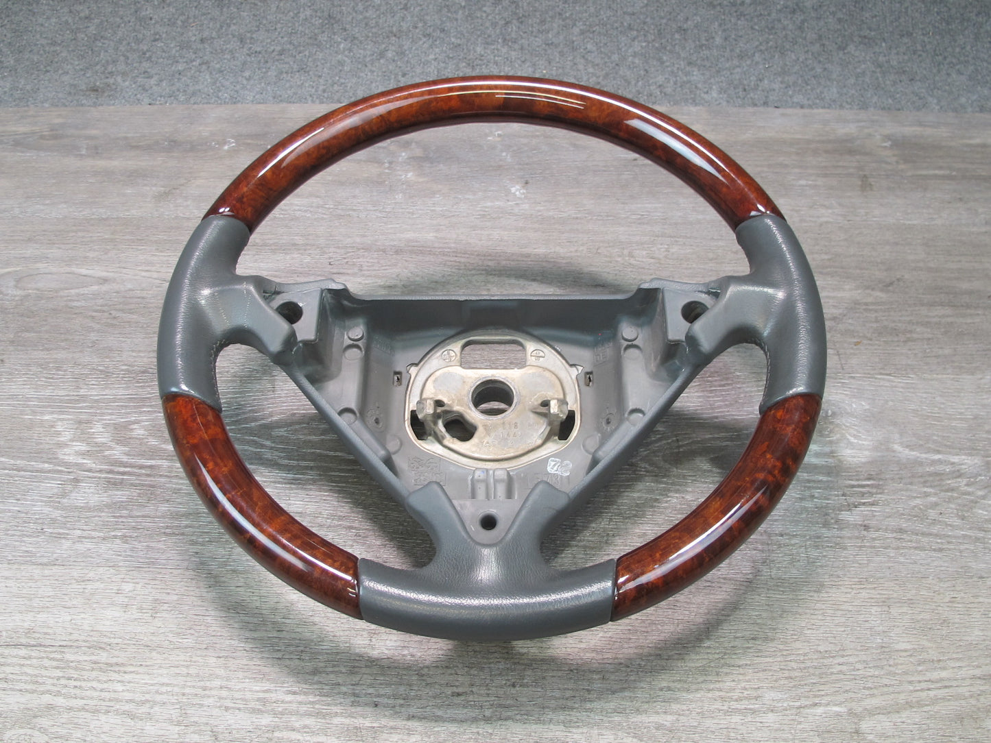 2003-2010 Porsche Cayenne 955 Leather Wood Steering