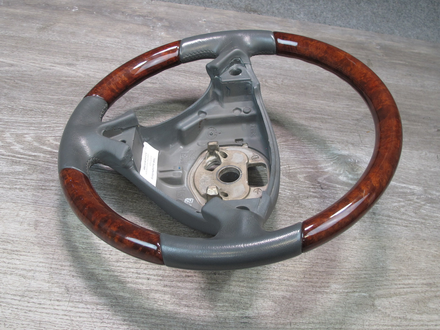 2003-2010 Porsche Cayenne 955 Leather Wood Steering