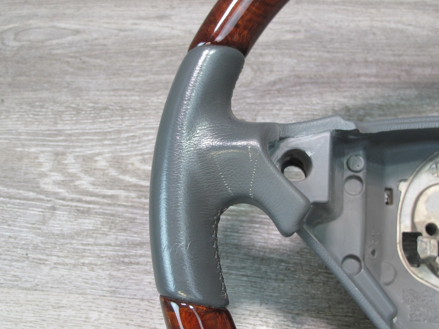 2003-2010 Porsche Cayenne 955 Leather Wood Steering