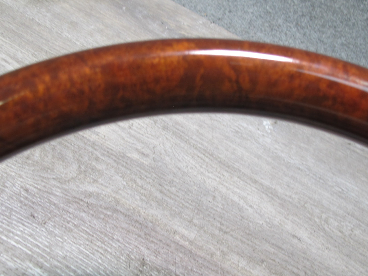 2003-2010 Porsche Cayenne 955 Leather Wood Steering