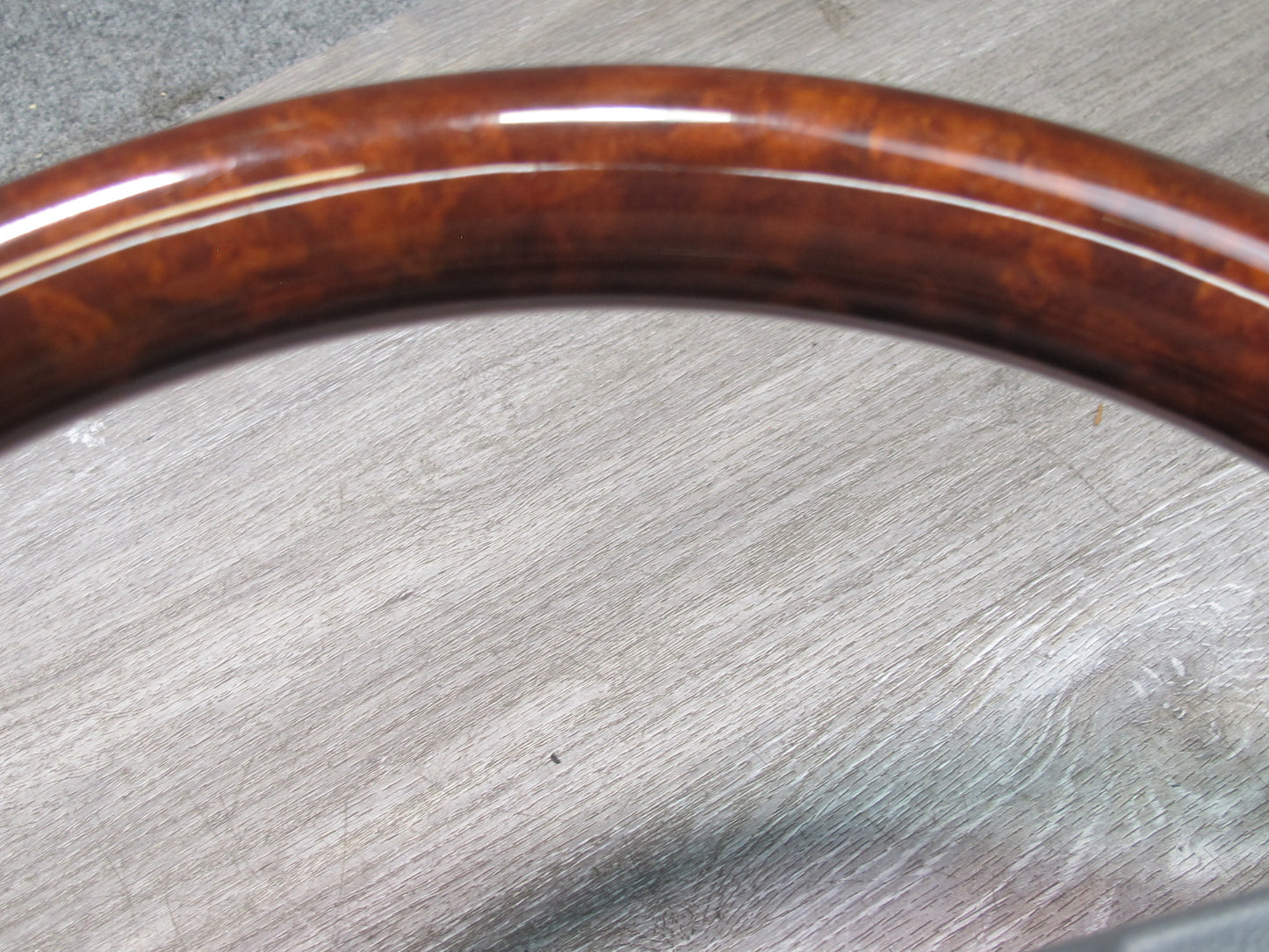 2003-2010 Porsche Cayenne 955 Leather Wood Steering