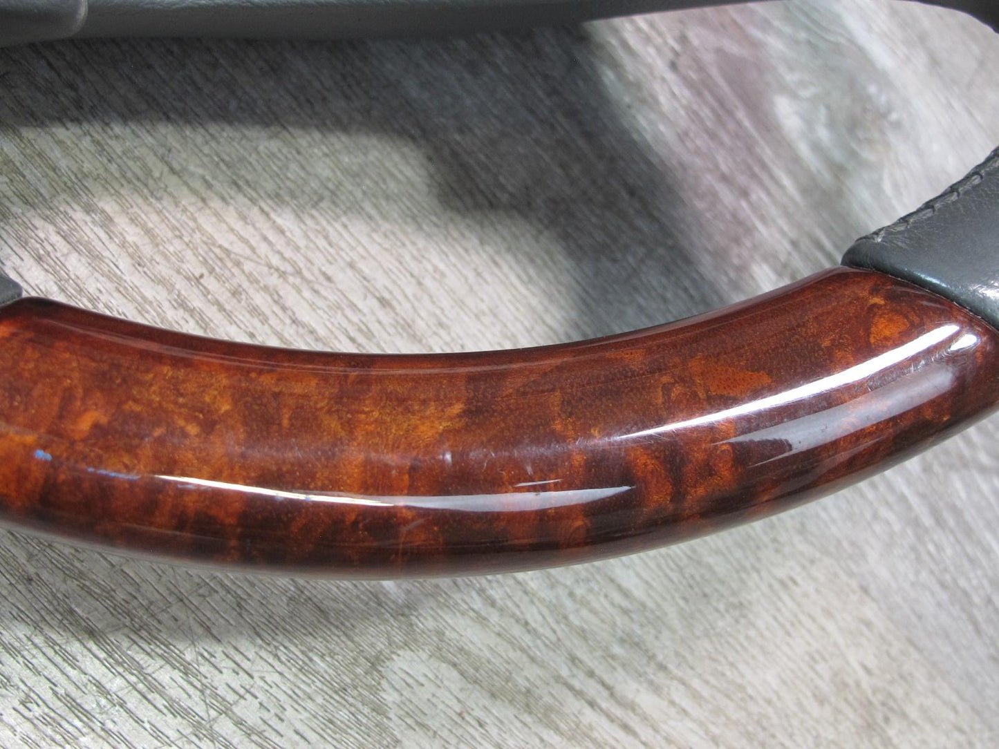 2003-2010 Porsche Cayenne 955 Leather Wood Steering