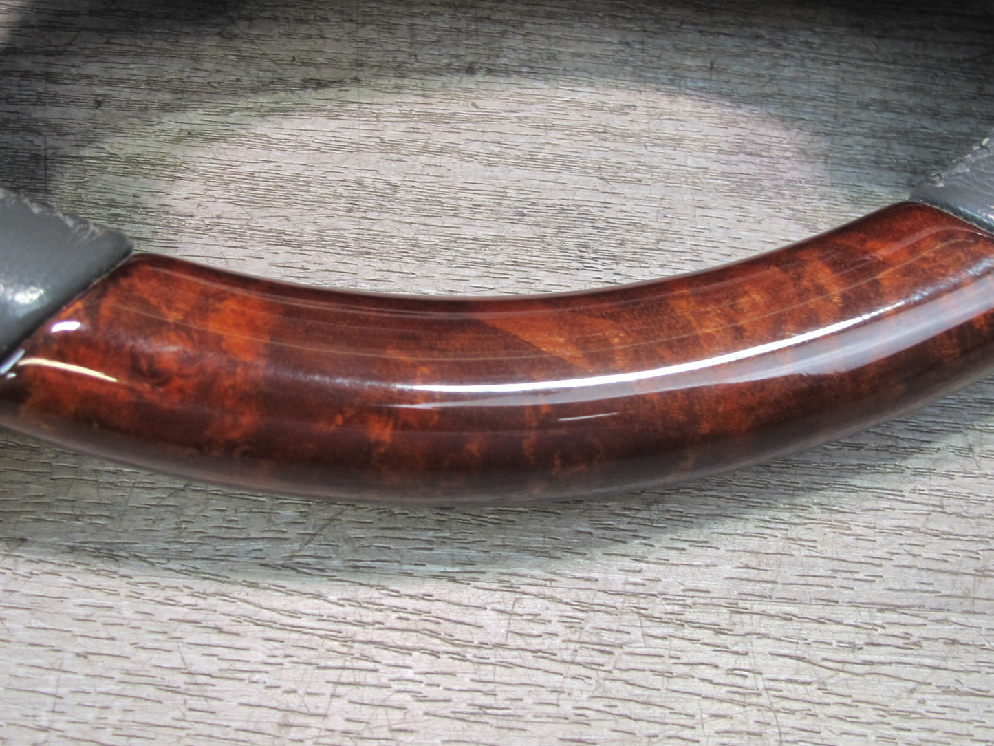 2003-2010 Porsche Cayenne 955 Leather Wood Steering