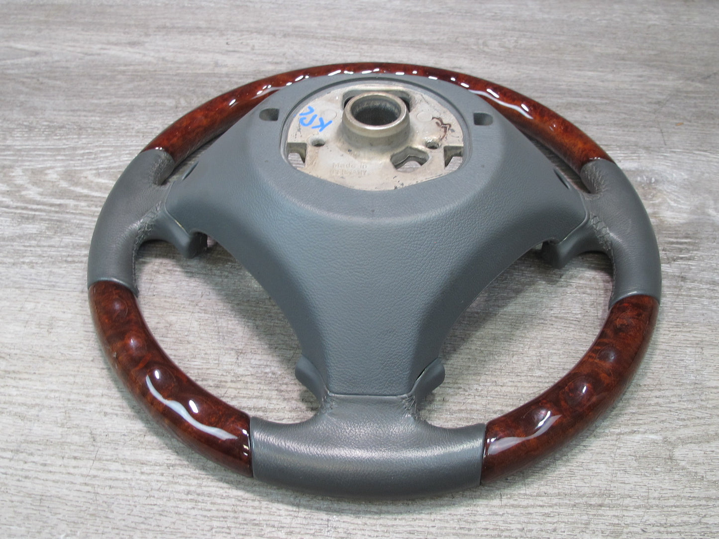 2003-2010 Porsche Cayenne 955 Leather Wood Steering