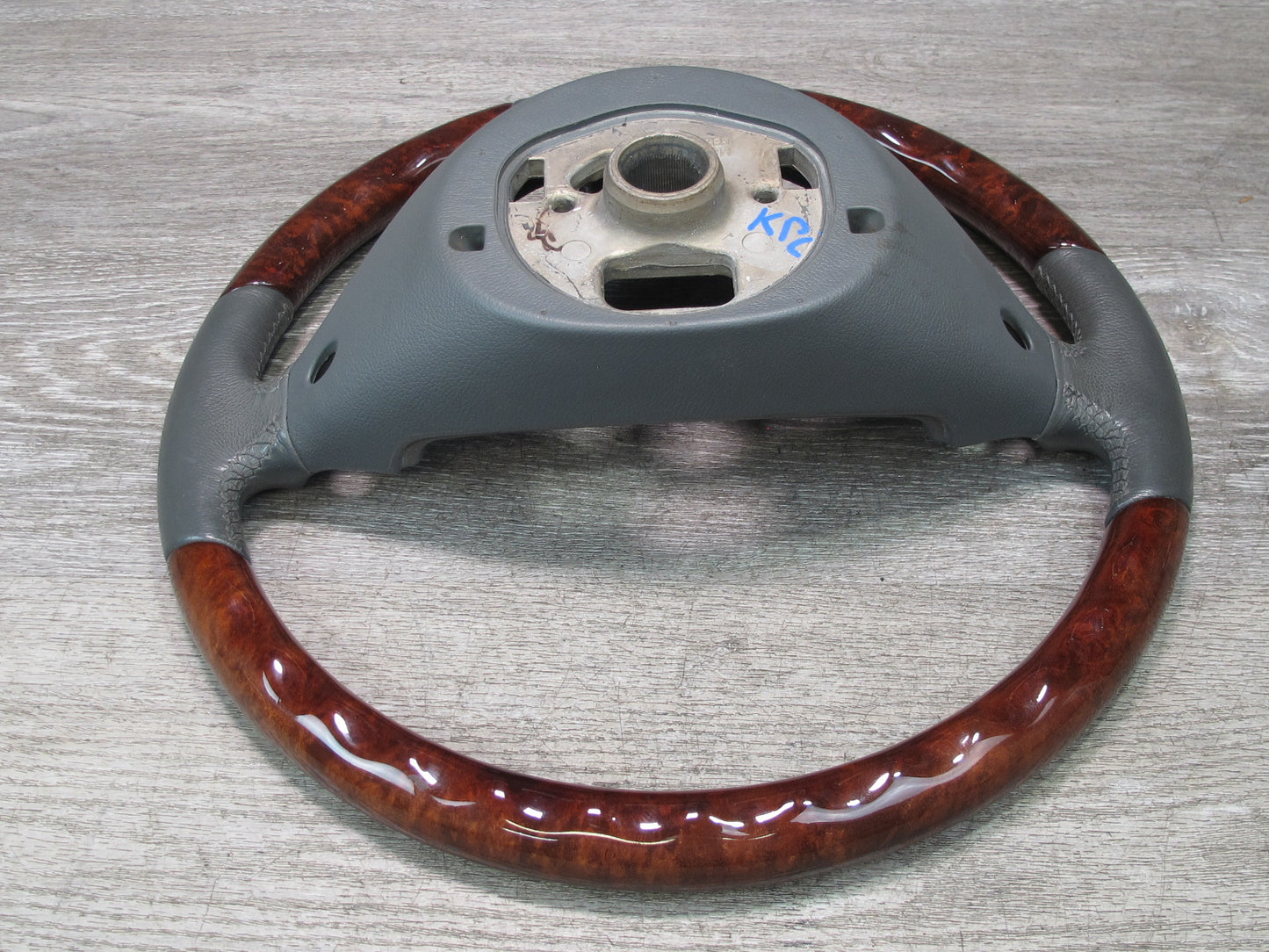 2003-2010 Porsche Cayenne 955 Leather Wood Steering