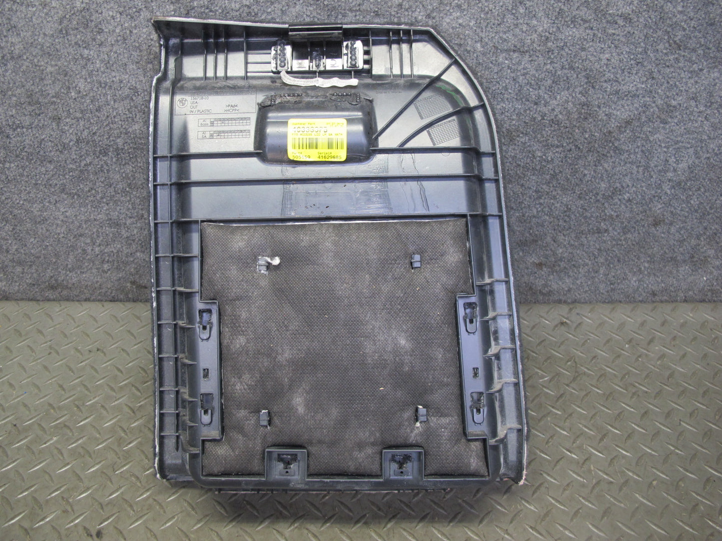 2014-2018 BMW F15 X5 Rear Left Trunk Carpet Trim Cover Panel 7284305