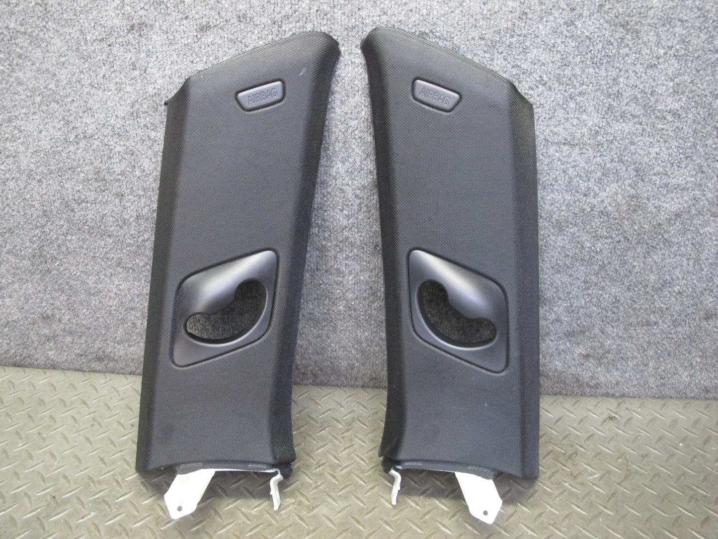 2014-2018 BMW F15 X5 Rear Interior C Pillar Upper Trim Cover Panel Set of 2