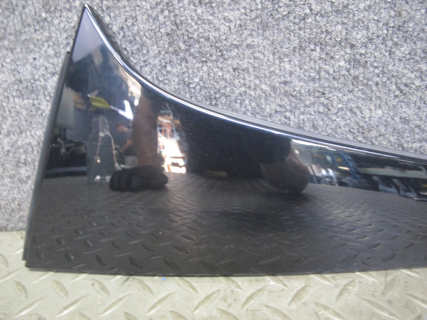 2014-2018 BMW F15 X5 Rear Trunk Lid Liftgate Spoiler Side Trim Molding Set of 2