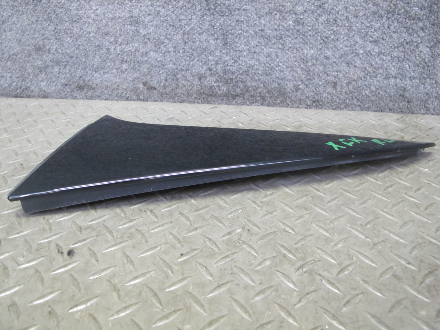 2014-2018 BMW F15 X5 Rear Trunk Lid Liftgate Spoiler Side Trim Molding Set of 2