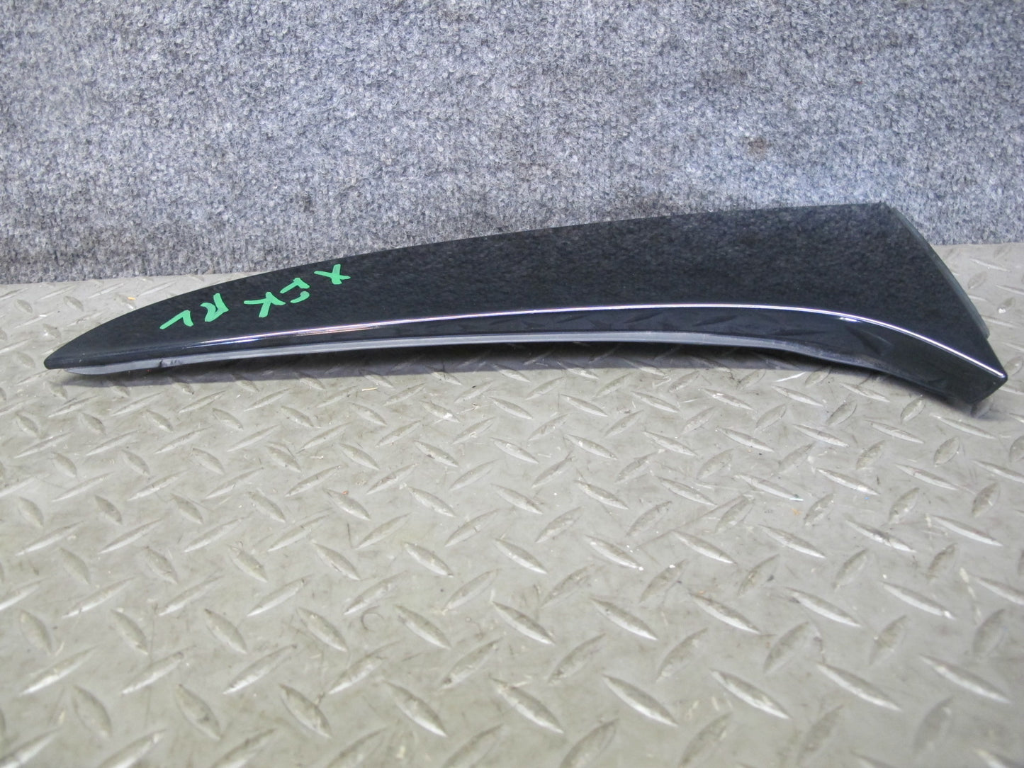 2014-2018 BMW F15 X5 Rear Trunk Lid Liftgate Spoiler Side Trim Molding Set of 2