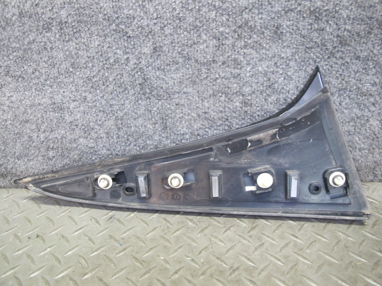 2014-2018 BMW F15 X5 Rear Trunk Lid Liftgate Spoiler Side Trim Molding Set of 2