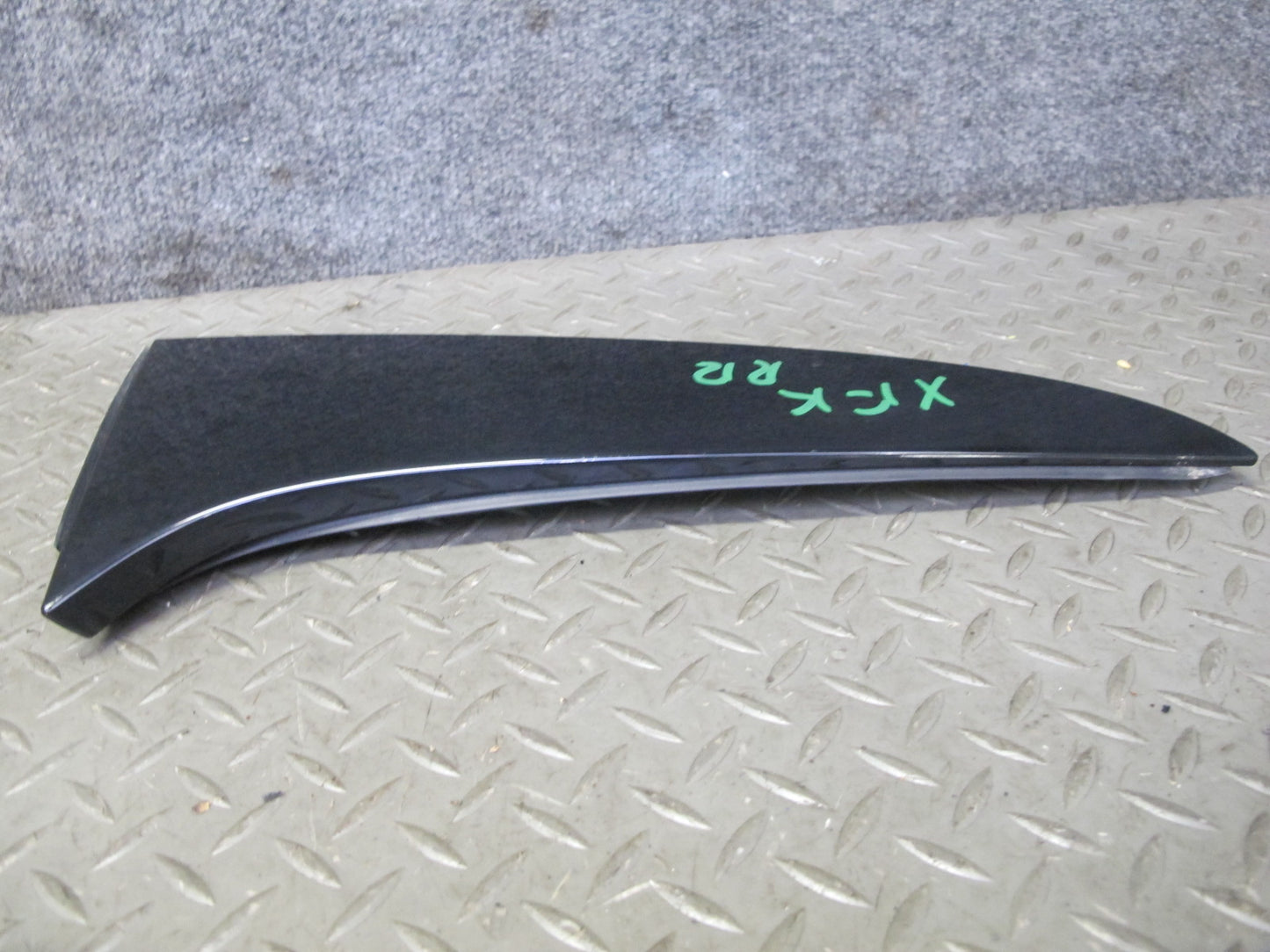 2014-2018 BMW F15 X5 Rear Trunk Lid Liftgate Spoiler Side Trim Molding Set of 2