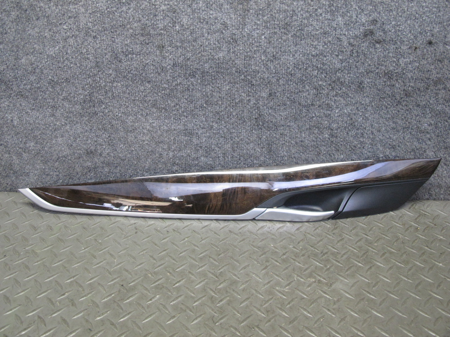 2014-2018 BMW F15 X5 Dash Door Wood Poplar Trim Bezel Cover Panel Set of 8
