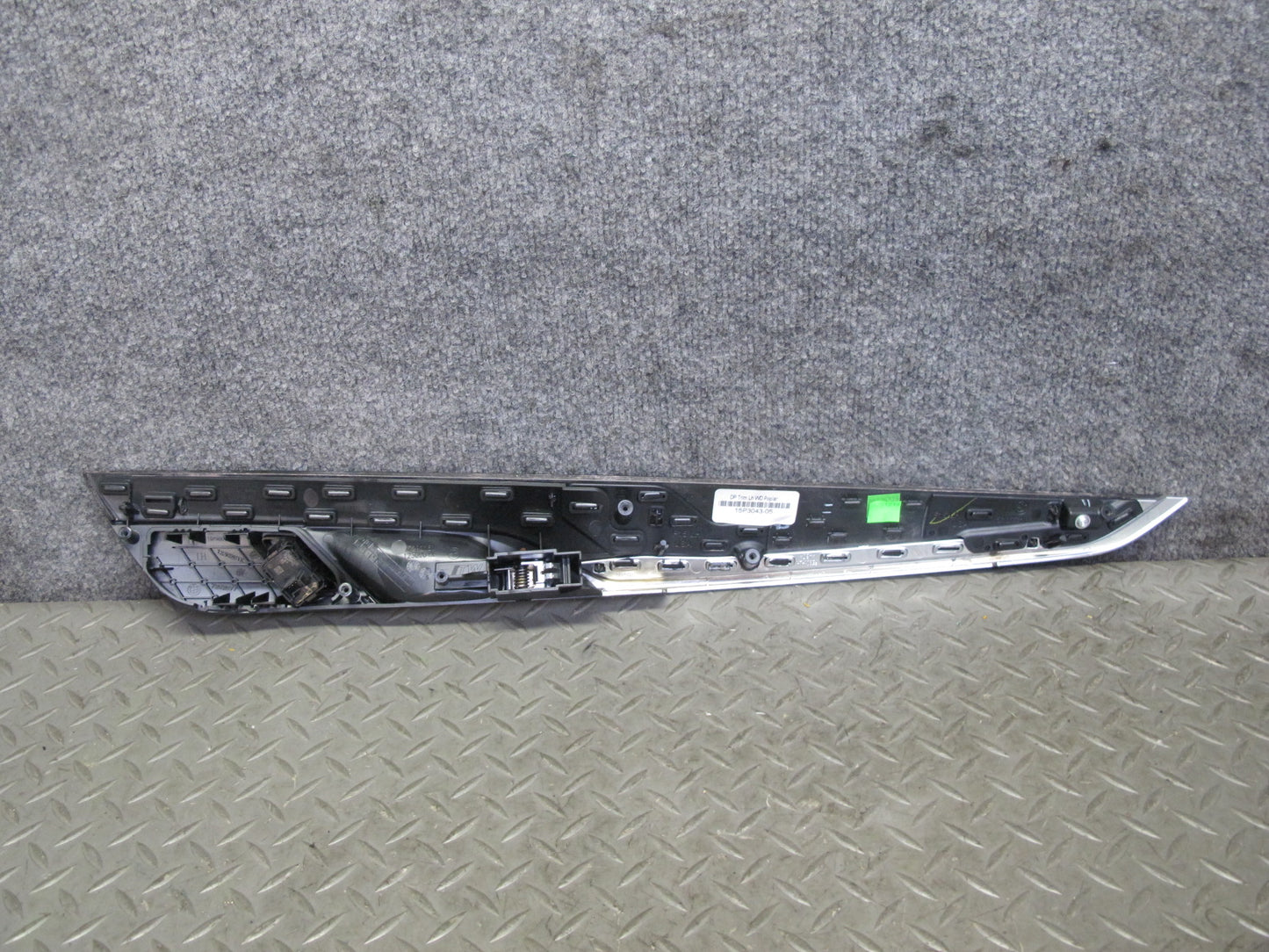 2014-2018 BMW F15 X5 Dash Door Wood Poplar Trim Bezel Cover Panel Set of 8