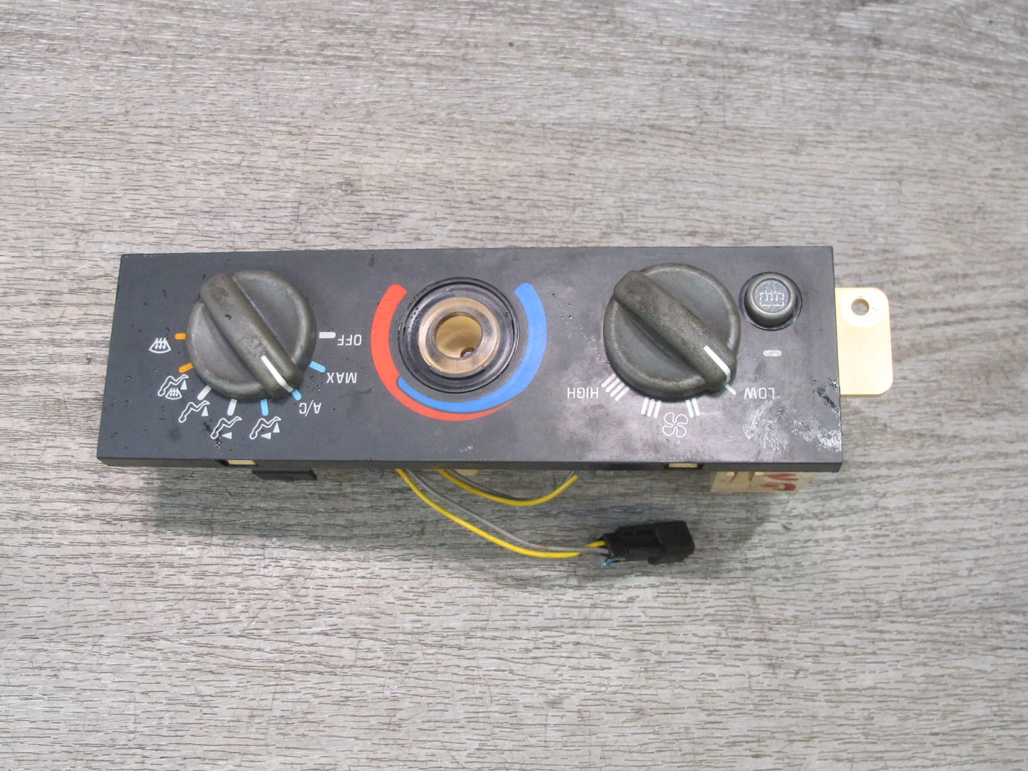 97-02 Pontiac Firebird Hvac A/C Heater Climate Control Switch Panel 16216462 OEM
