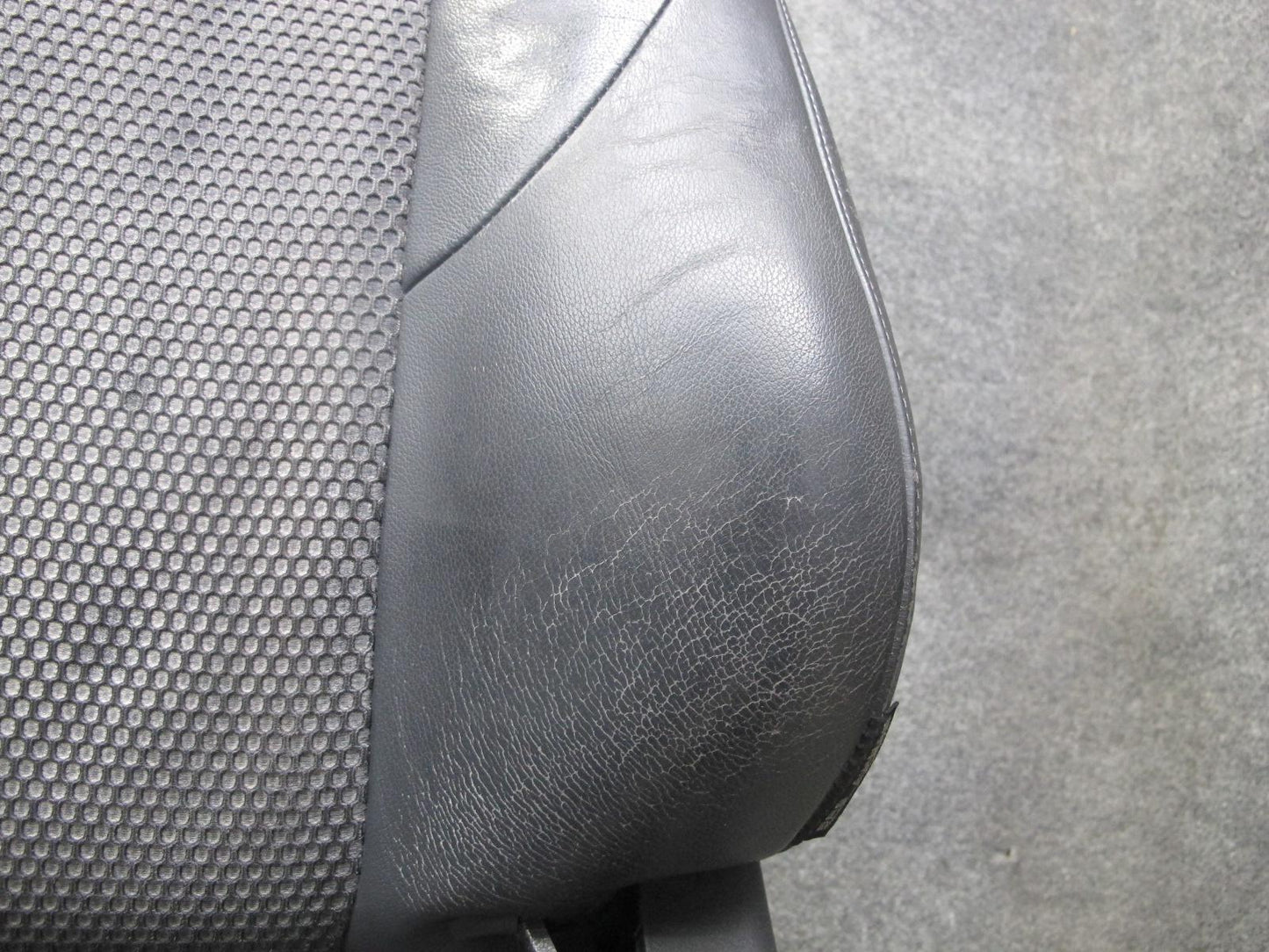10-19 Nissan Z34 370Z Convertible Set of 2 Left & Right Leather Seat Black OEM