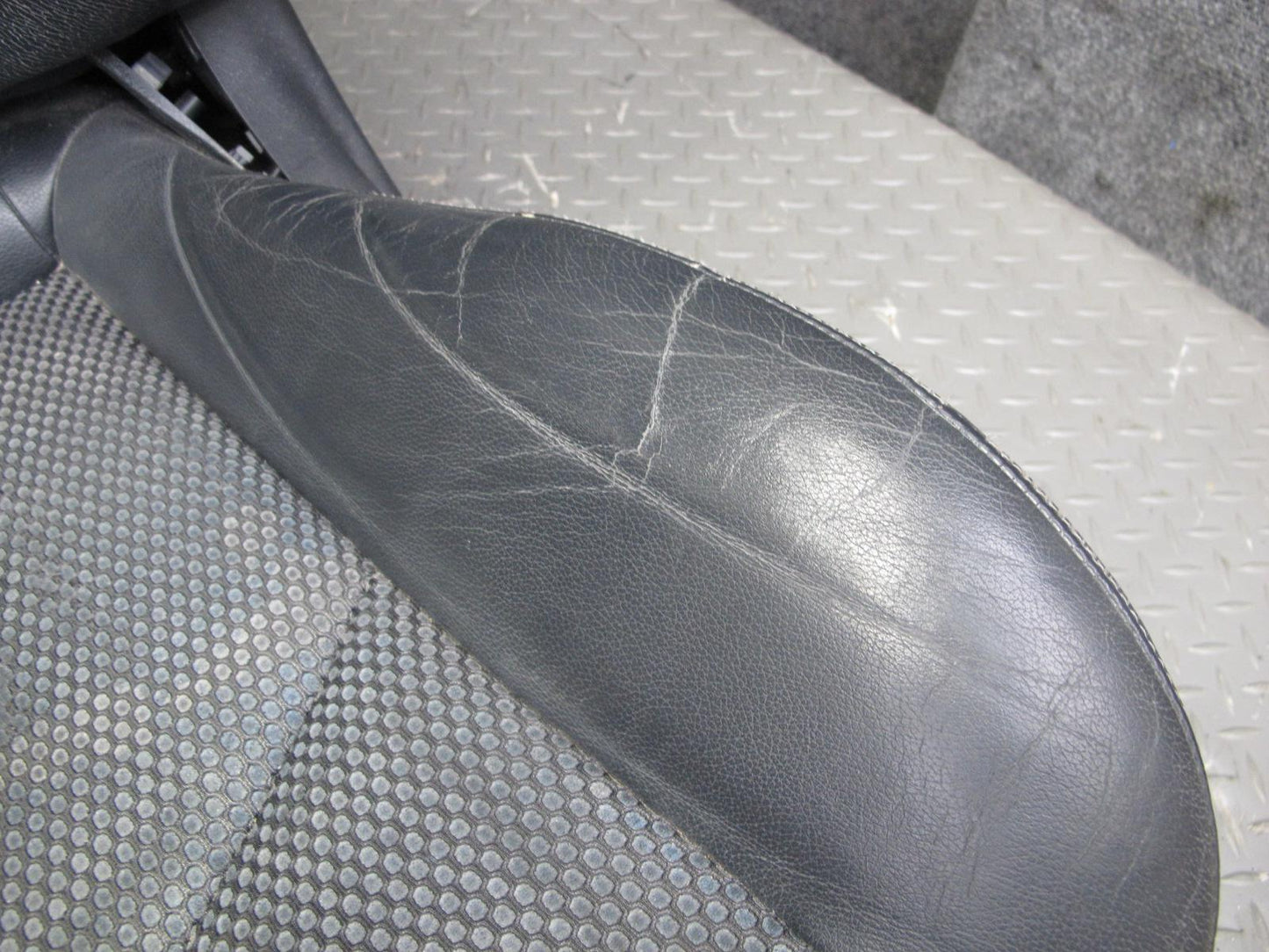 10-19 Nissan Z34 370Z Convertible Set of 2 Left & Right Leather Seat Black OEM