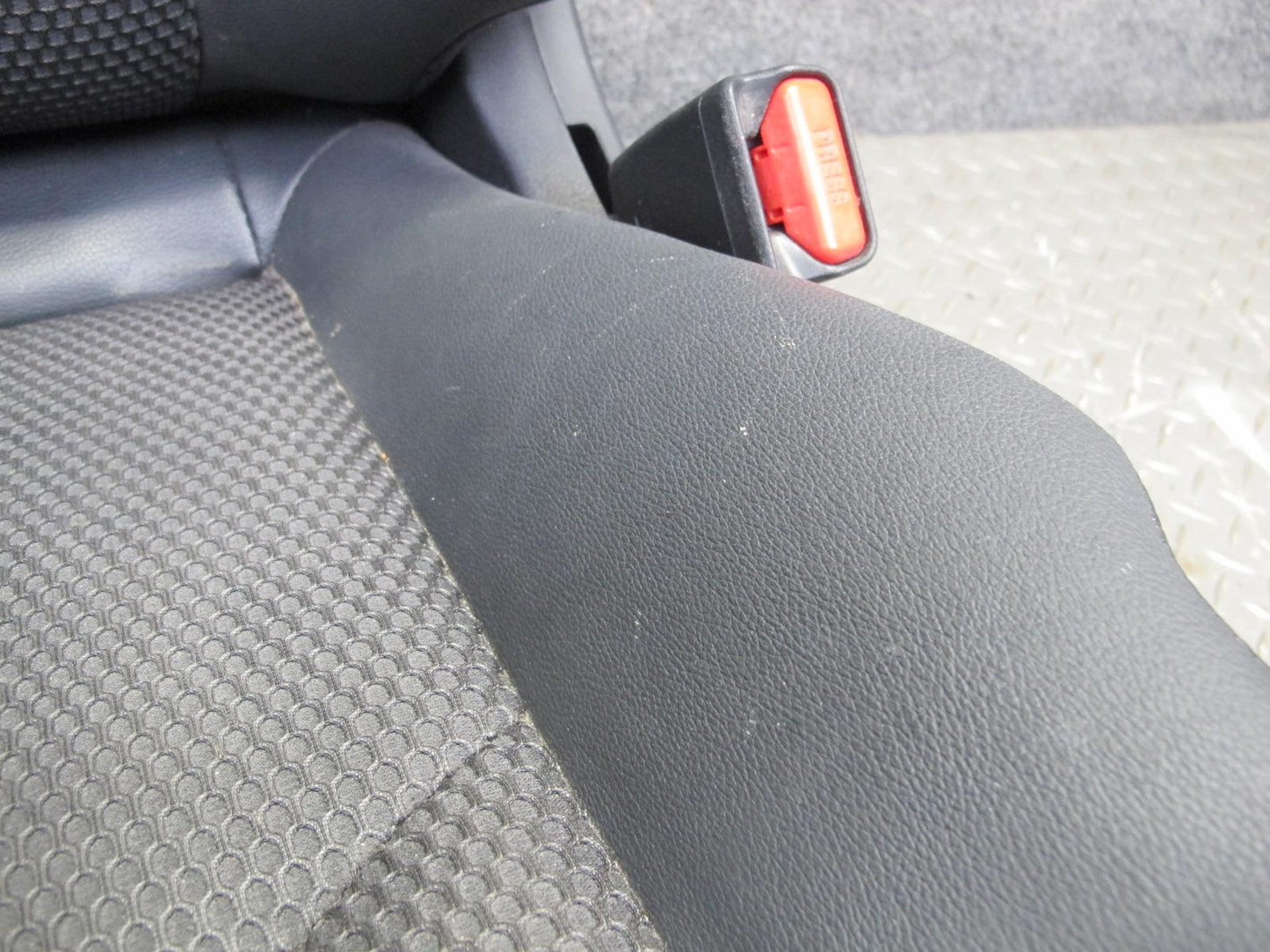10-19 Nissan Z34 370Z Convertible Set of 2 Left & Right Leather Seat Black OEM