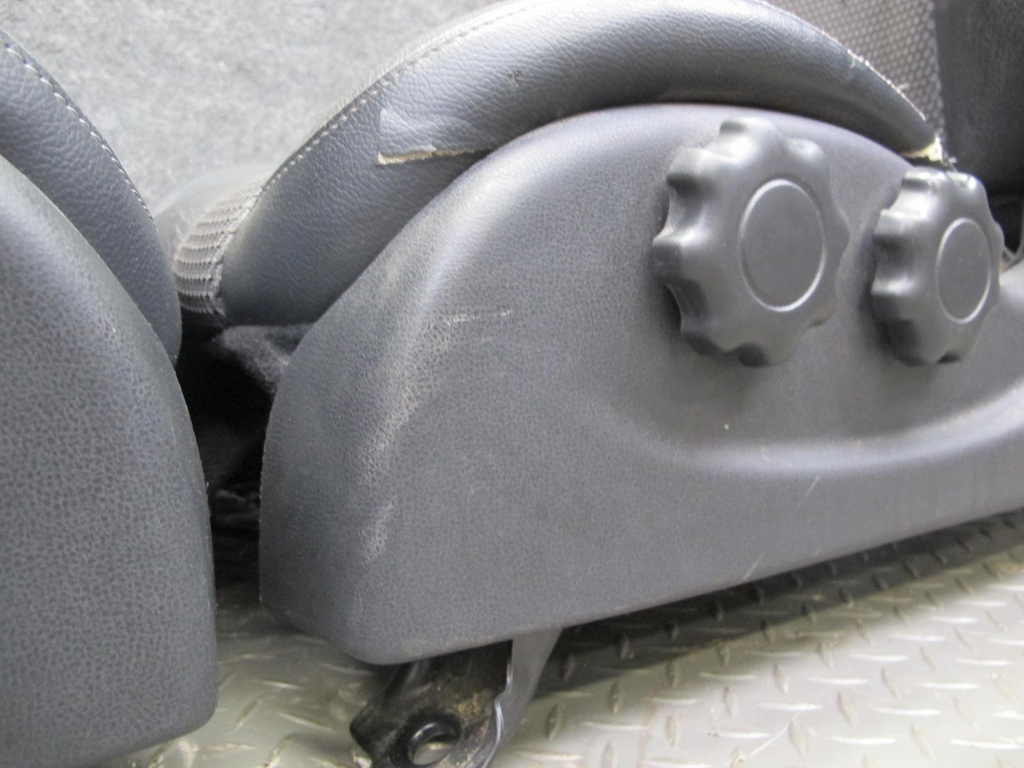 10-19 Nissan Z34 370Z Convertible Set of 2 Left & Right Leather Seat Black OEM
