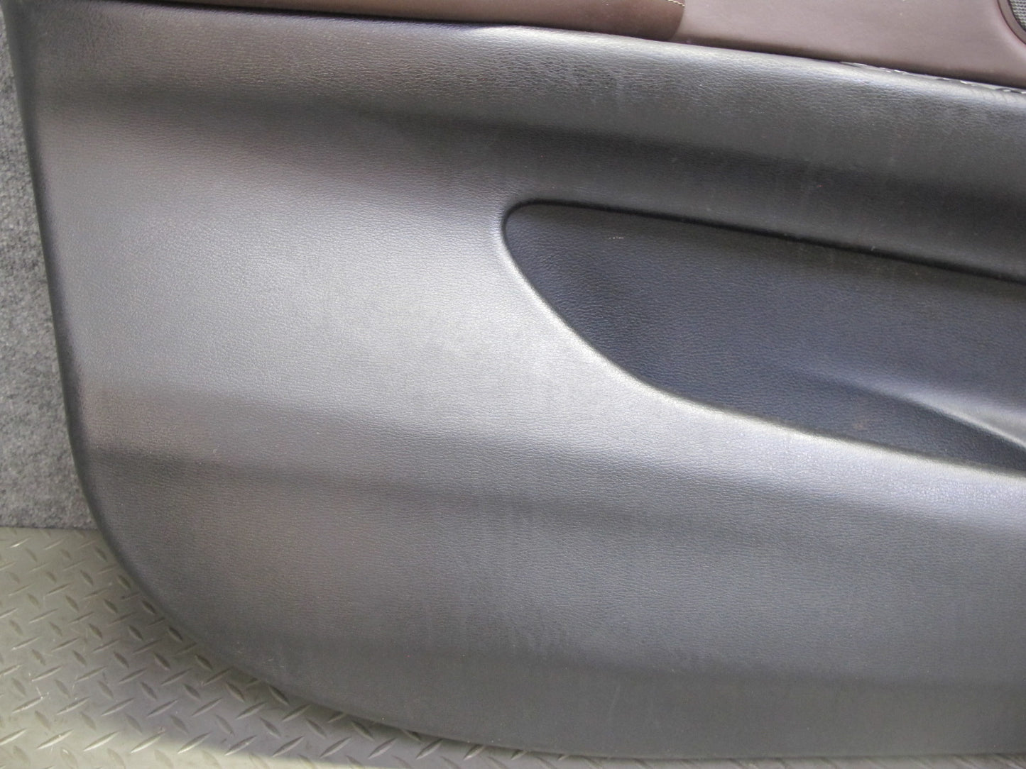2014-2018 BMW F15 X5 Front Left & Right Door Interior Trim Panel Mokka Set of 2