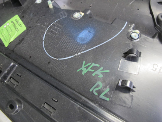 2014-2018 BMW F15 X5 Rear Left & Right Door Interior Trim Panel Mokka Set of 2