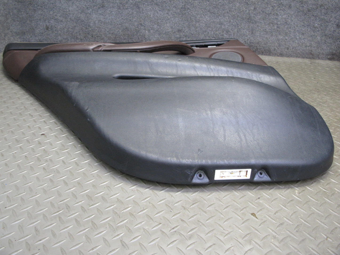2014-2018 BMW F15 X5 Rear Left & Right Door Interior Trim Panel Mokka Set of 2