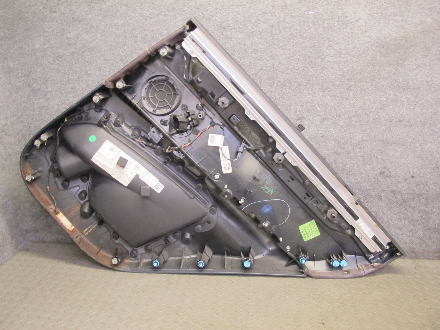 2014-2018 BMW F15 X5 Rear Left & Right Door Interior Trim Panel Mokka Set of 2