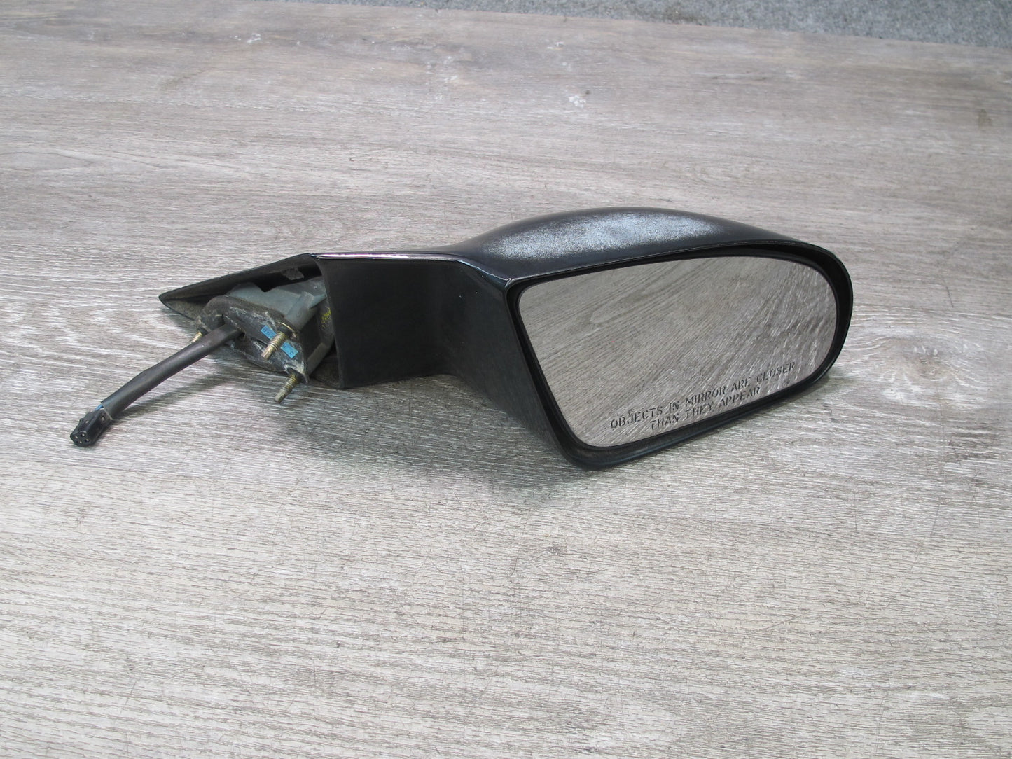 99-02 Pontiac Firebird Right Door Side View Electric Power Mirror Black OEM