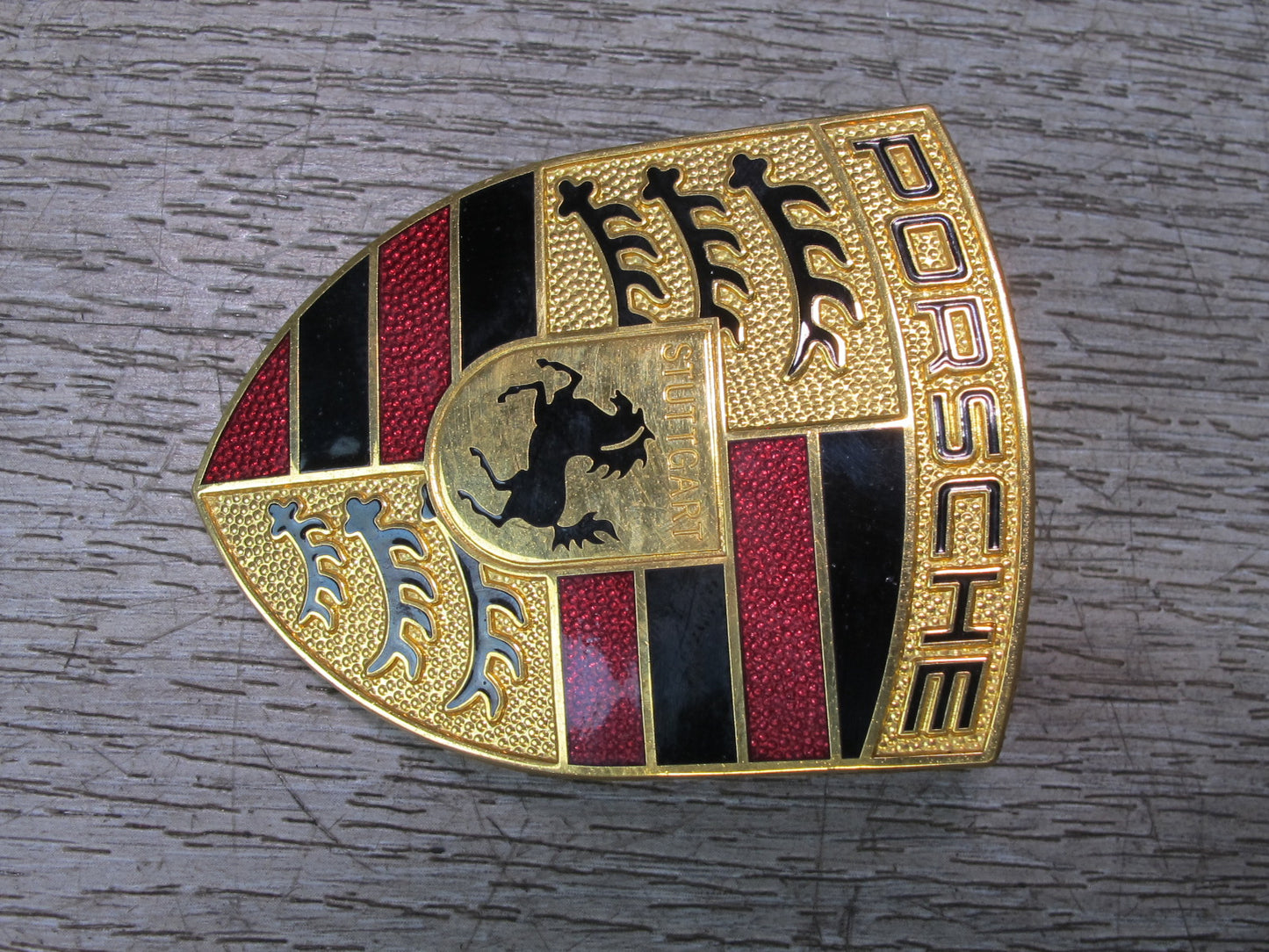 2003-2006 Porsche Cayenne 955 Front Hood Emblem Logo Badge 99655921101