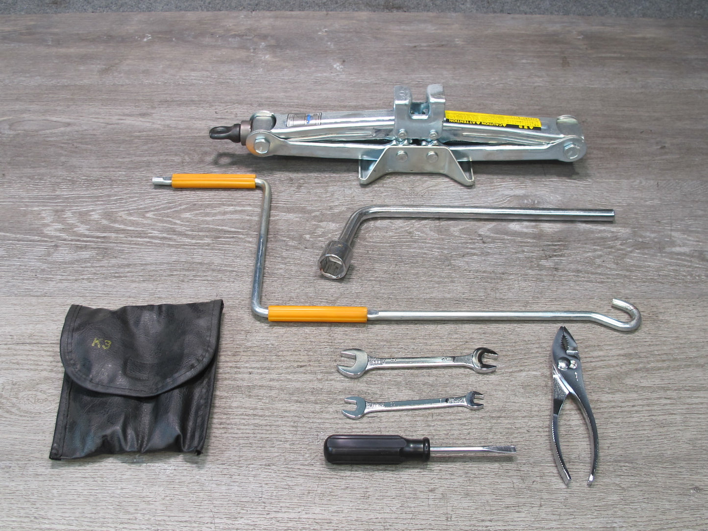 98-05 Lexus GS300 Emergency Spare Tire Lift Jack Wrench Tool Handle Set OEM