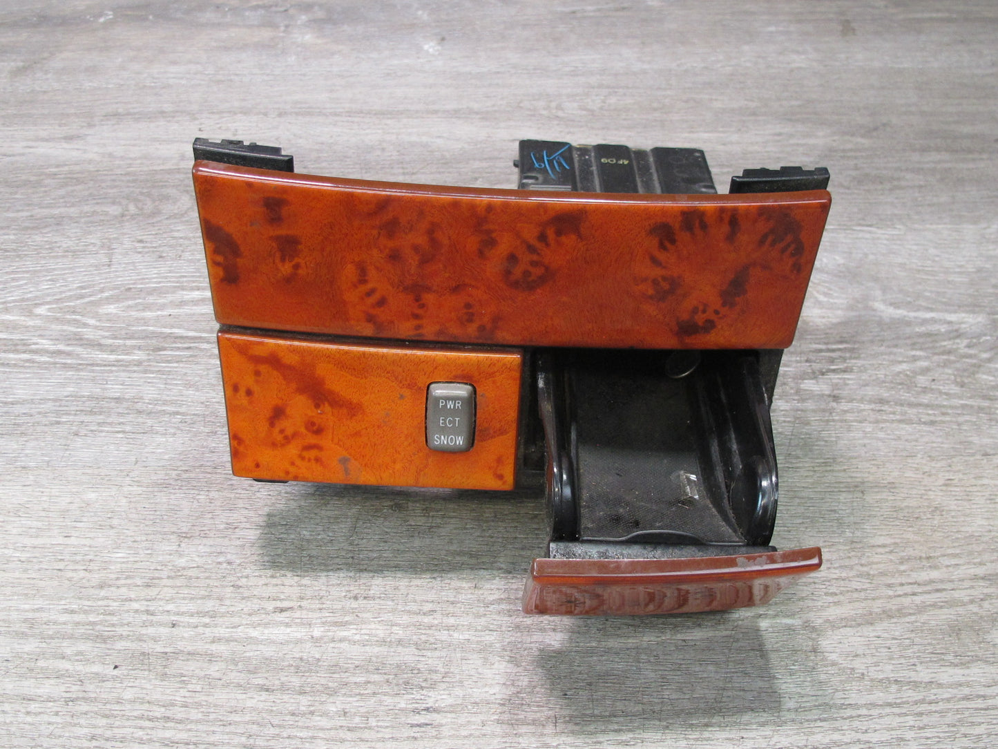 04-06 Lexus UCF30L LS430 Set of 5 Dash Center Console Woodgrain Trim Cover OEM