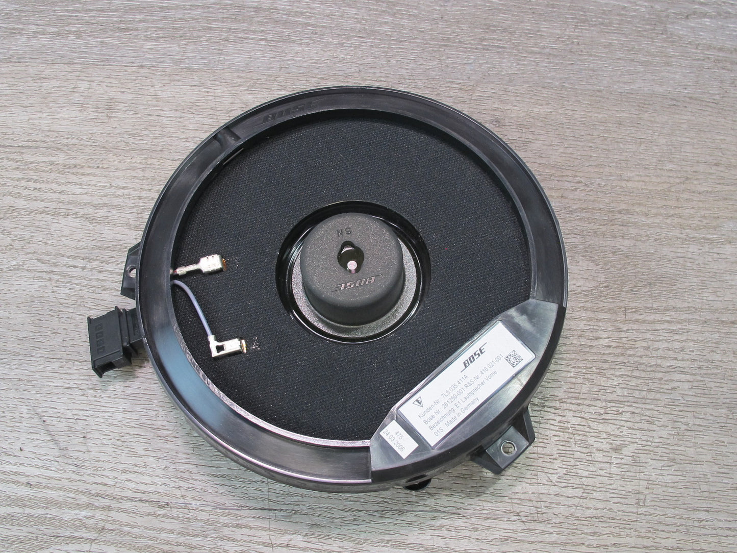 2003-2010 Porsche Cayenne 957 Front Left & Right Bose Subwoofer Speaker Set