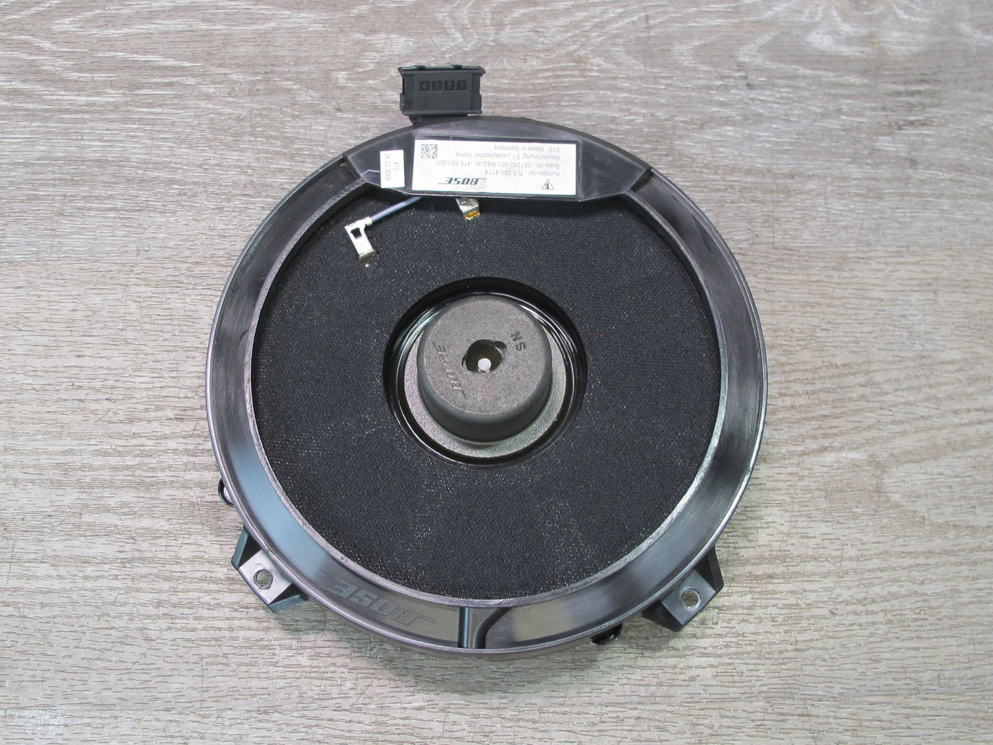 2003-2010 Porsche Cayenne 957 Front Left & Right Bose Subwoofer Speaker Set