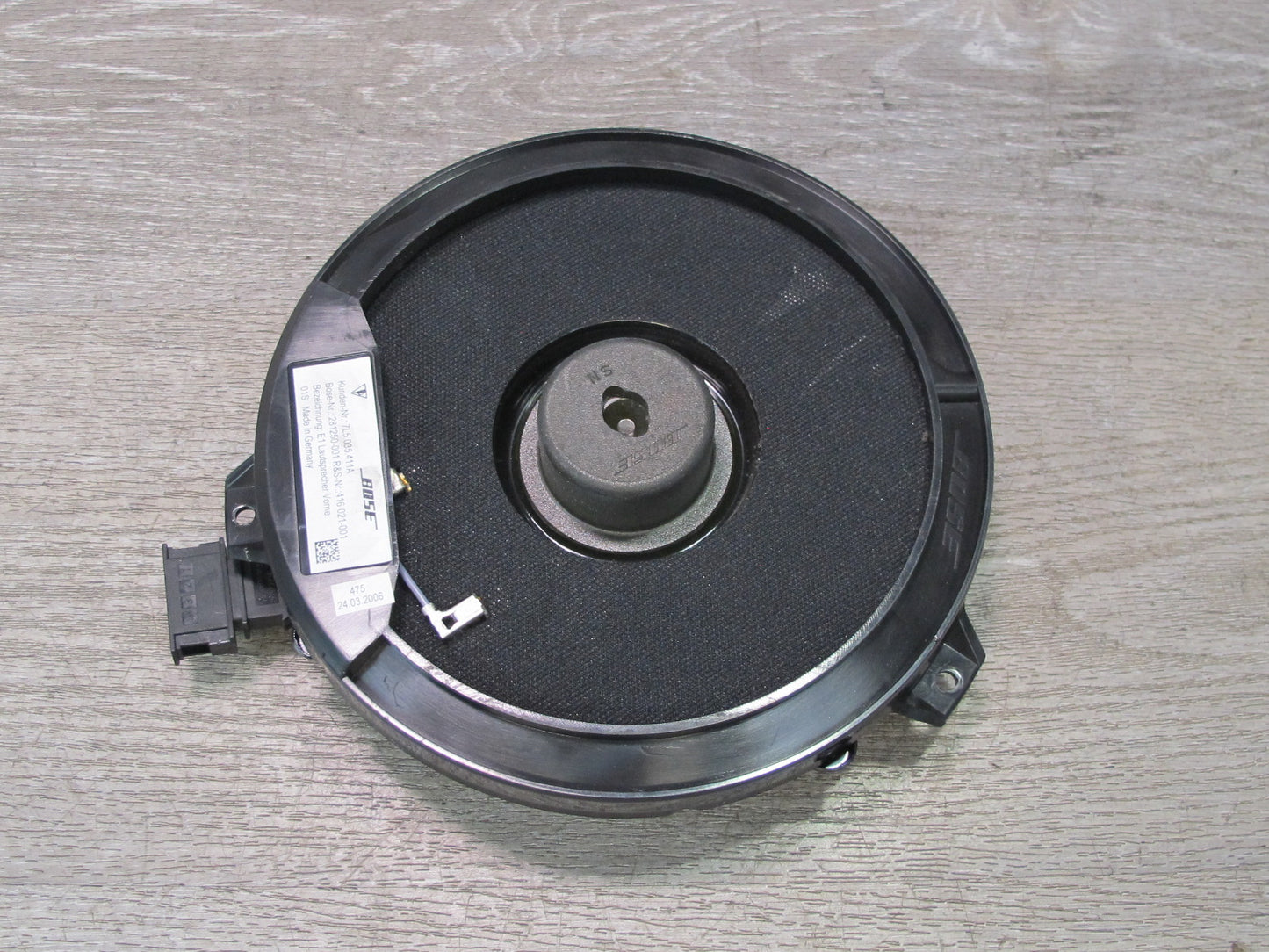 2003-2010 Porsche Cayenne 957 Front Left & Right Bose Subwoofer Speaker Set