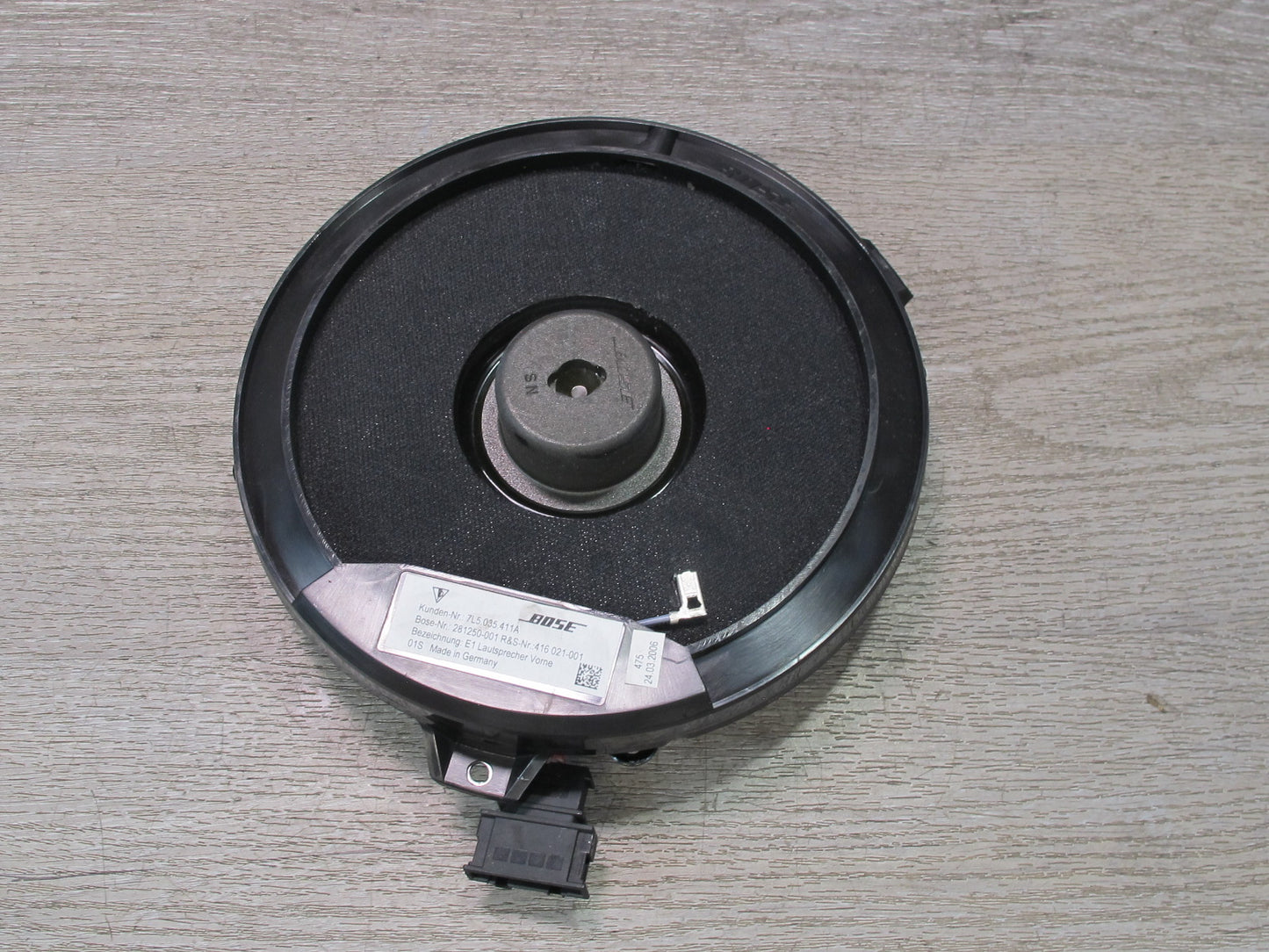 2003-2010 Porsche Cayenne 957 Front Left & Right Bose Subwoofer Speaker Set