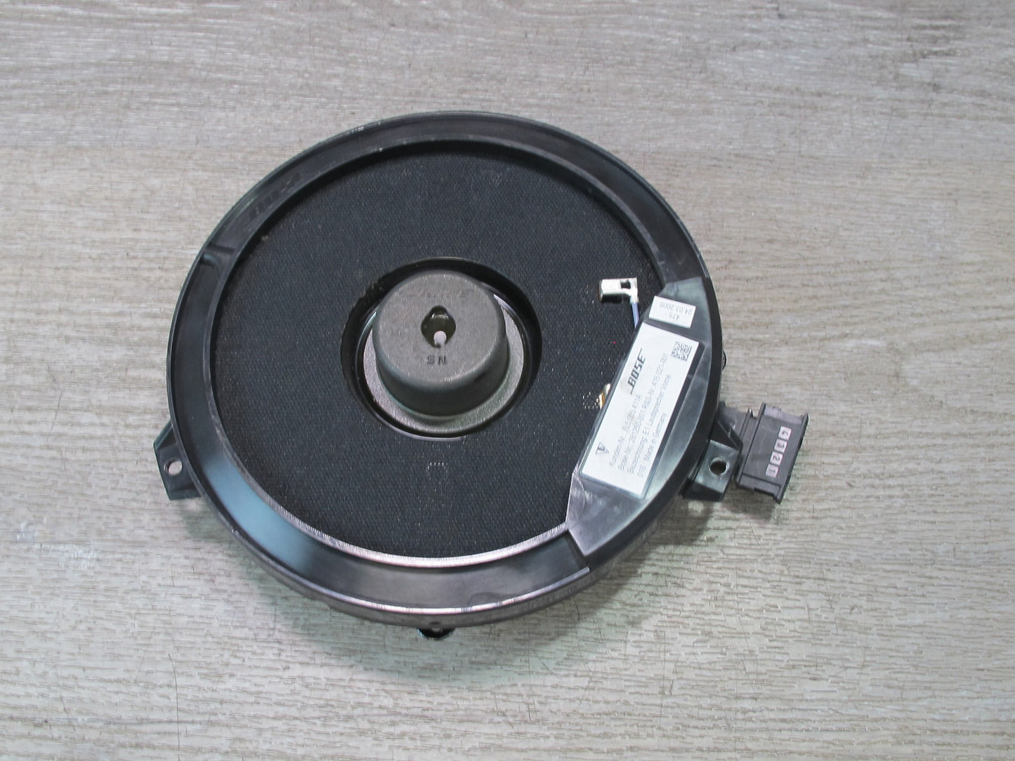 2003-2010 Porsche Cayenne 957 Front Left & Right Bose Subwoofer Speaker Set