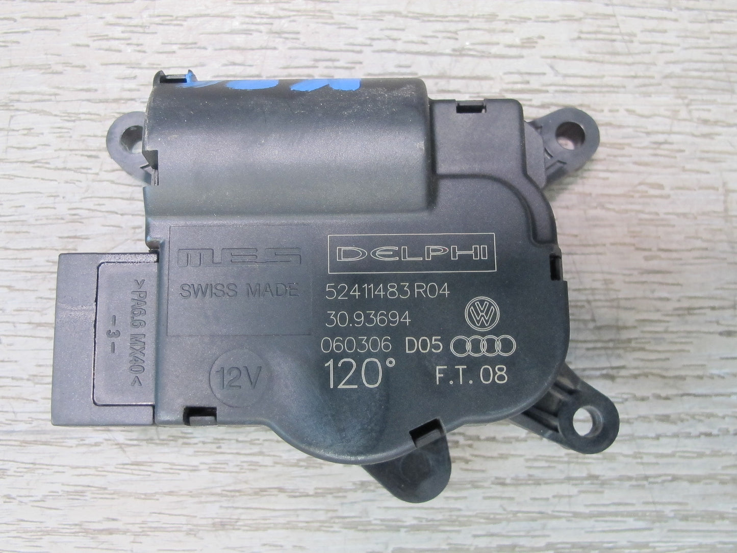 2003-2010 Porsche Cayenne 955 Rear A/C Heater Flap Door Actuator Motor Set of 4