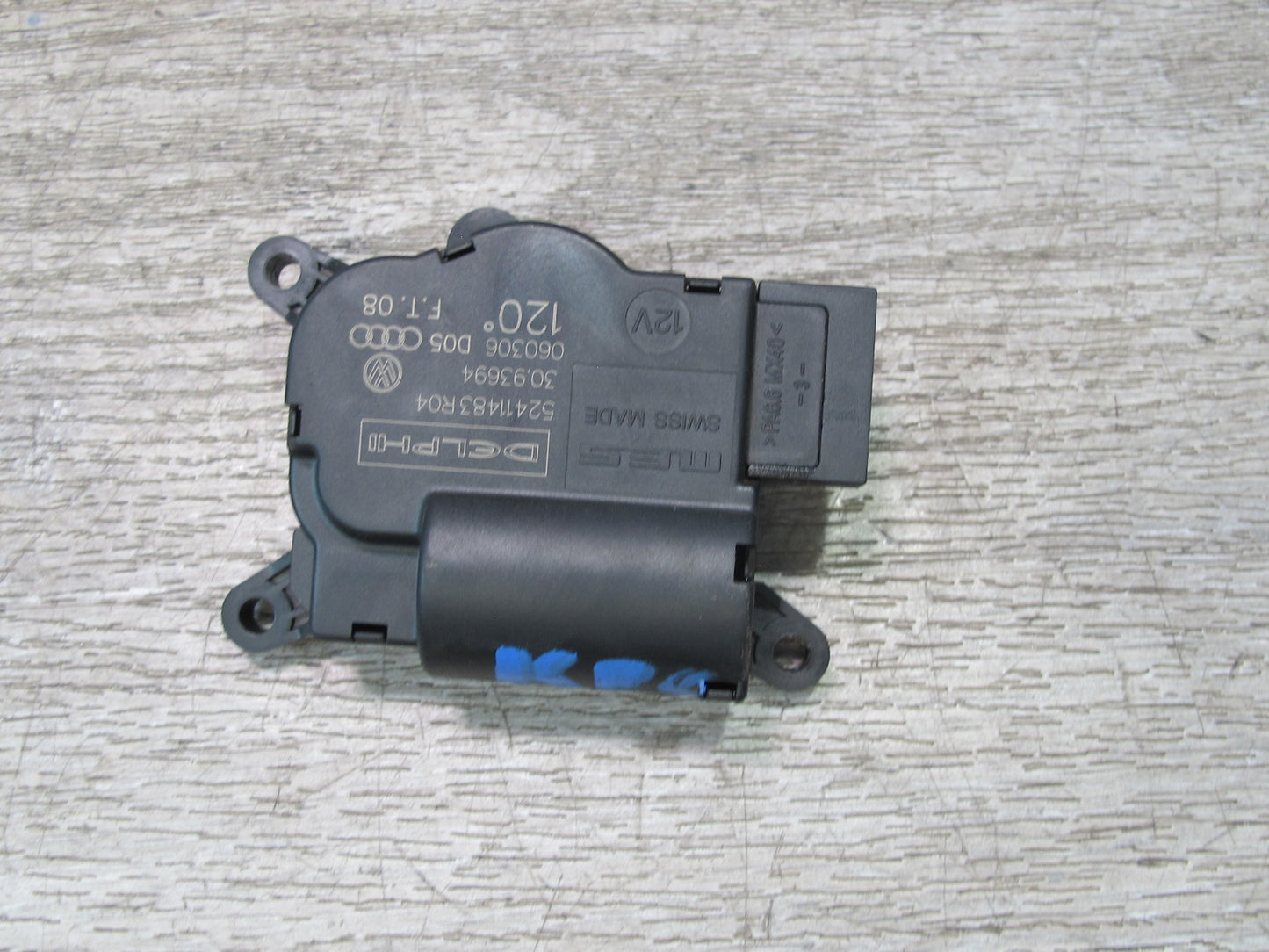2003-2010 Porsche Cayenne 955 Rear A/C Heater Flap Door Actuator Motor Set of 4