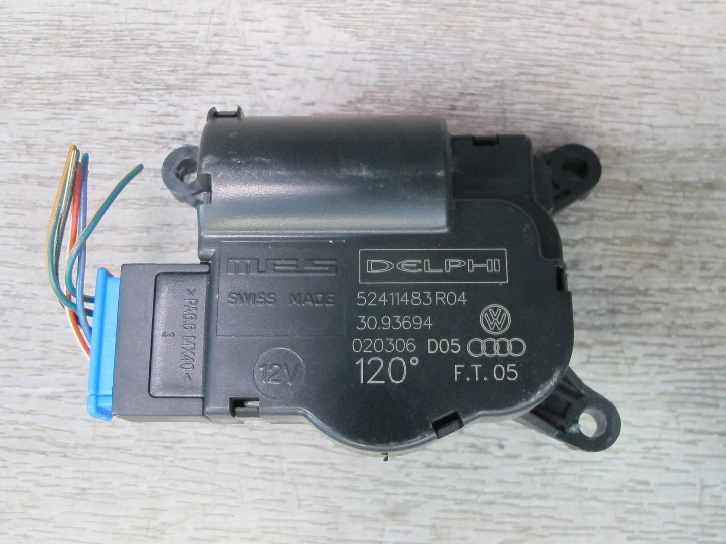 2003-2010 Porsche Cayenne 955 Rear A/C Heater Flap Door Actuator Motor Set of 4