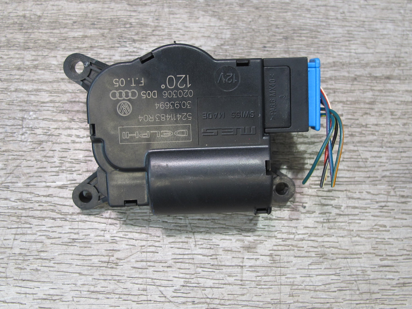 2003-2010 Porsche Cayenne 955 Rear A/C Heater Flap Door Actuator Motor Set of 4