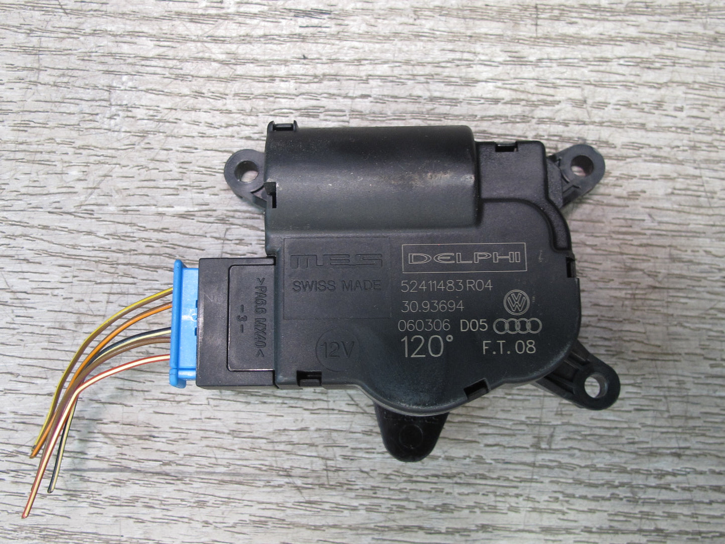 2003-2010 Porsche Cayenne 955 Rear A/C Heater Flap Door Actuator Motor Set of 4