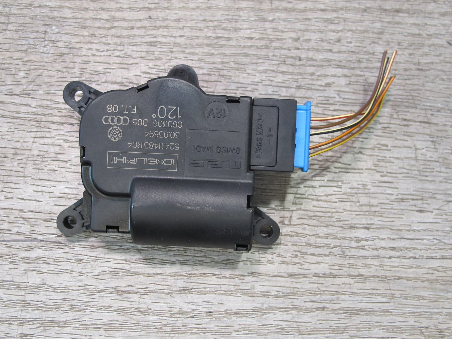 2003-2010 Porsche Cayenne 955 Rear A/C Heater Flap Door Actuator Motor Set of 4