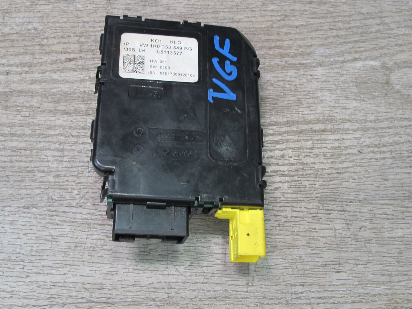 06-09 VW Golf GTI R32 MK5 Steering Control Module Unit 1K0953549BG OEM