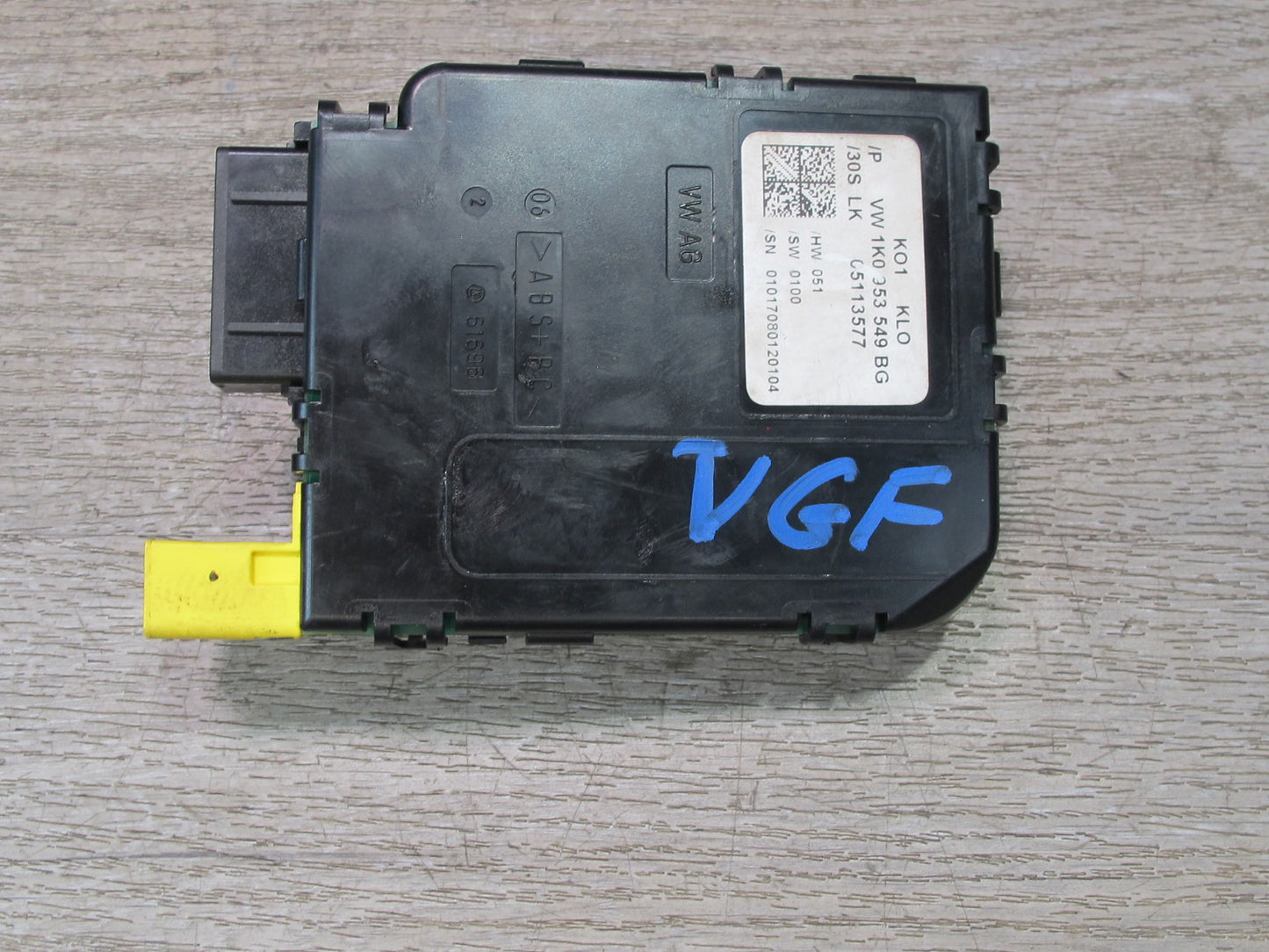 06-09 VW Golf GTI R32 MK5 Steering Control Module Unit 1K0953549BG OEM