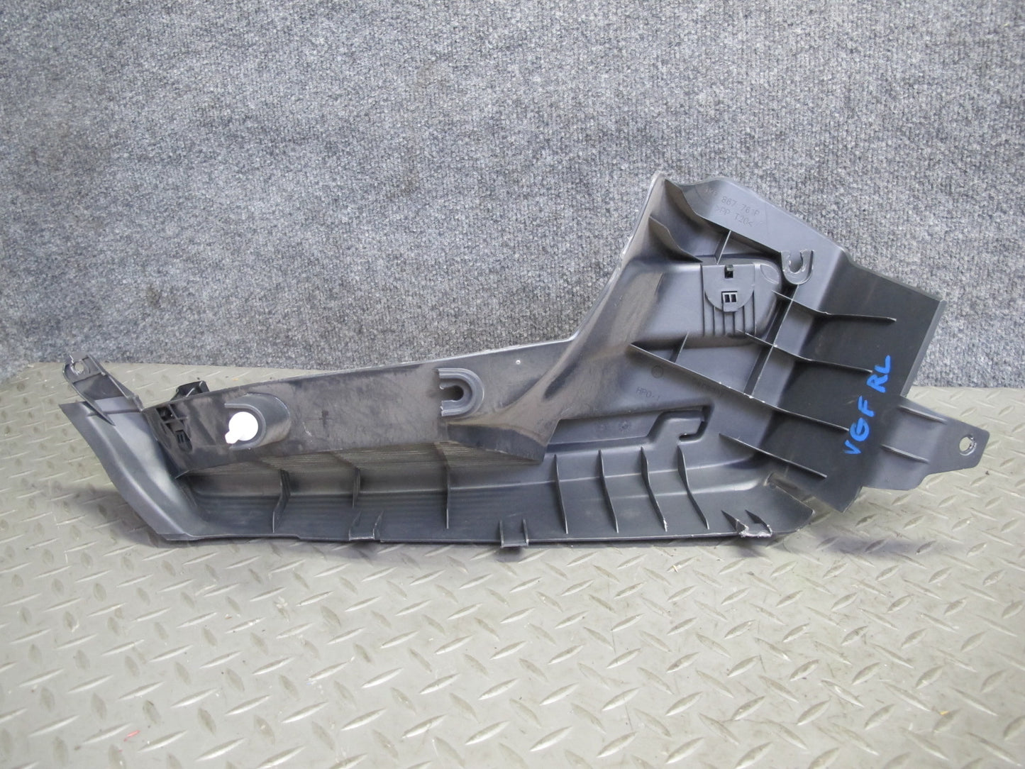06-09 VW Rabbit GTI R32 Rear Left & Right Cargo Shelf Trunk Trim Cover Set OEM